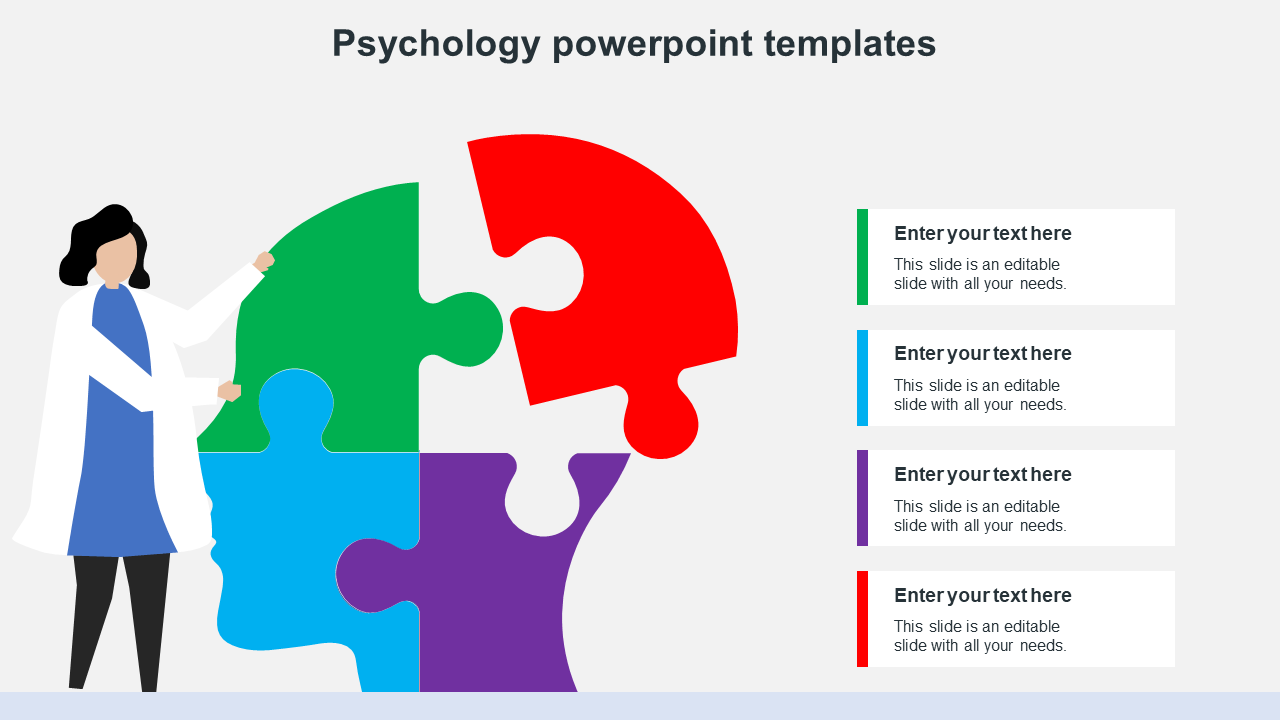 Incredible Psychology PowerPoint Templates Presentation